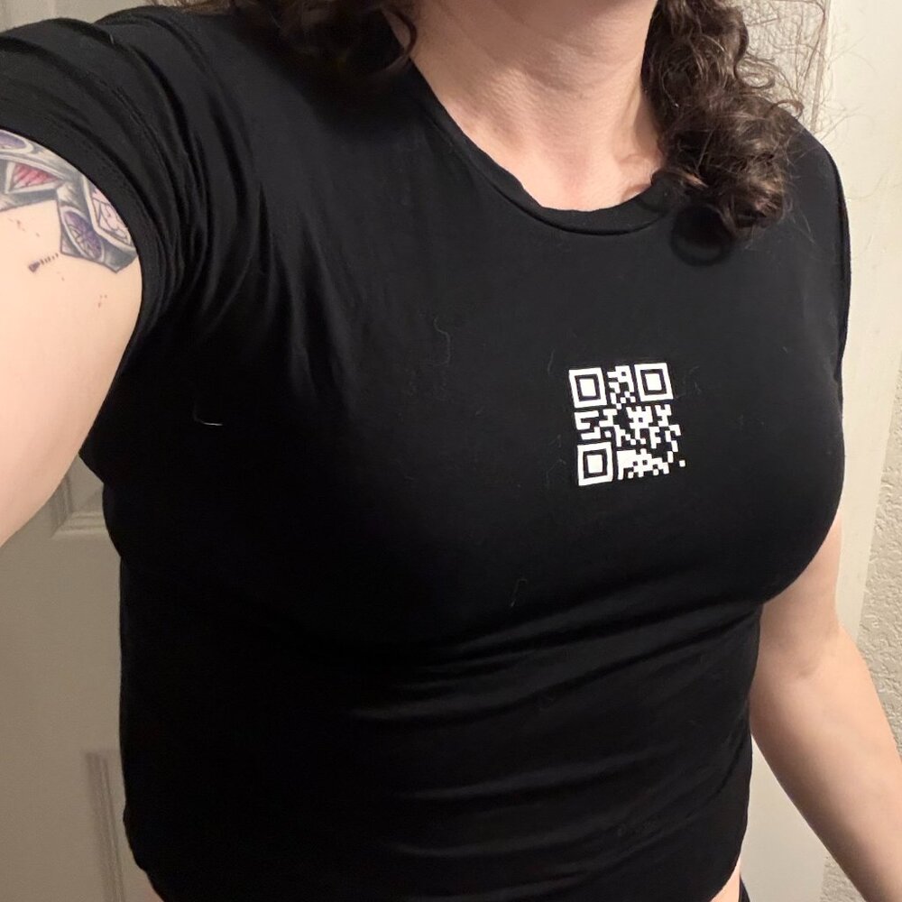 Dolls kill current mood F'd crop T XL new w/o tags discontinued.